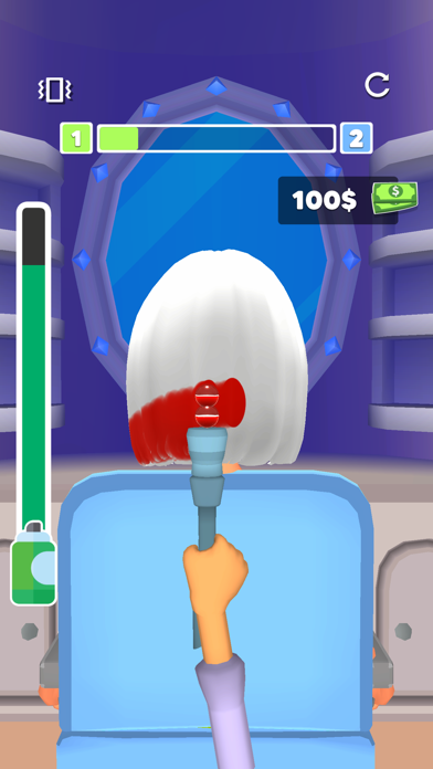 Hair Dye Salon Screenshot