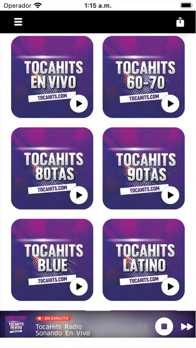 TocaHits Music Screenshot