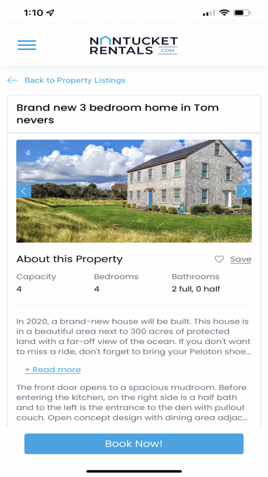 Nantucket Rentals Screenshot