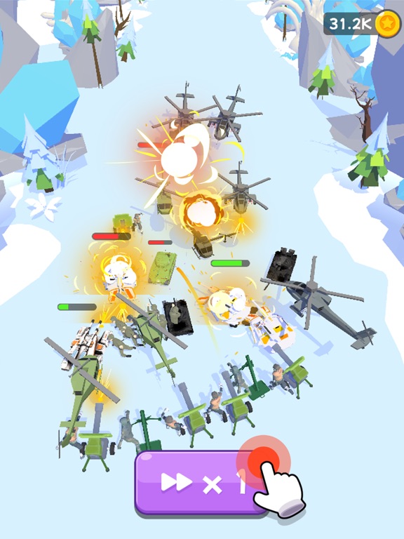 Merge Military iPad screenshot 3 - Games app