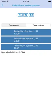 reliability of systems iphone screenshot 1