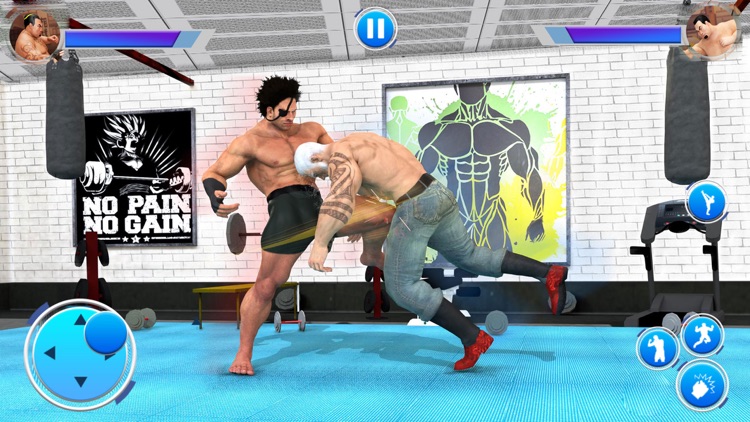 Gym Wrestling Fighting Game