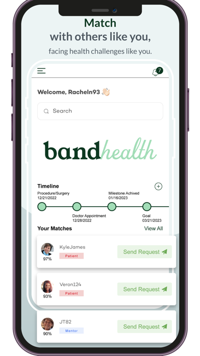 BandHealth Screenshot