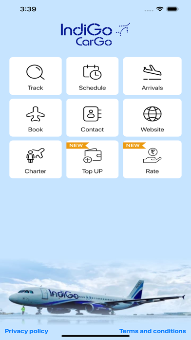 IndiGo – Cargo Shipper App Screenshot