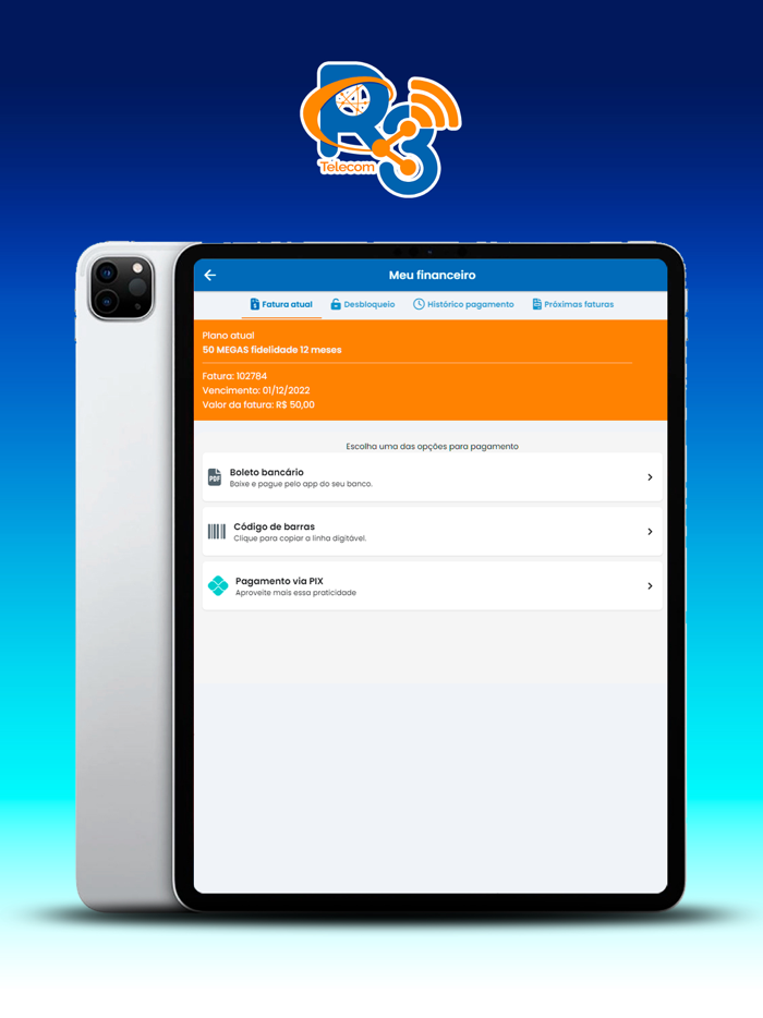 R3 Fibra - Suporte Cliente