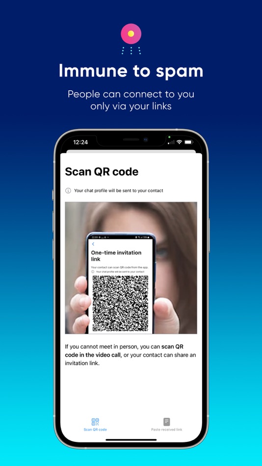 #2. SimpleX Chat: secure messenger (iOS) 게시자: SimpleX Chat