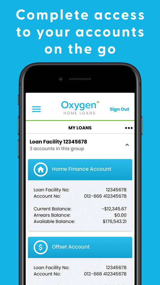 #3. Oxygen Mobile Access (iOS) By: Origin Mortgage Management Services Pty Ltd