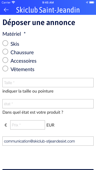 Skiclub Saint-jeandin Screenshot