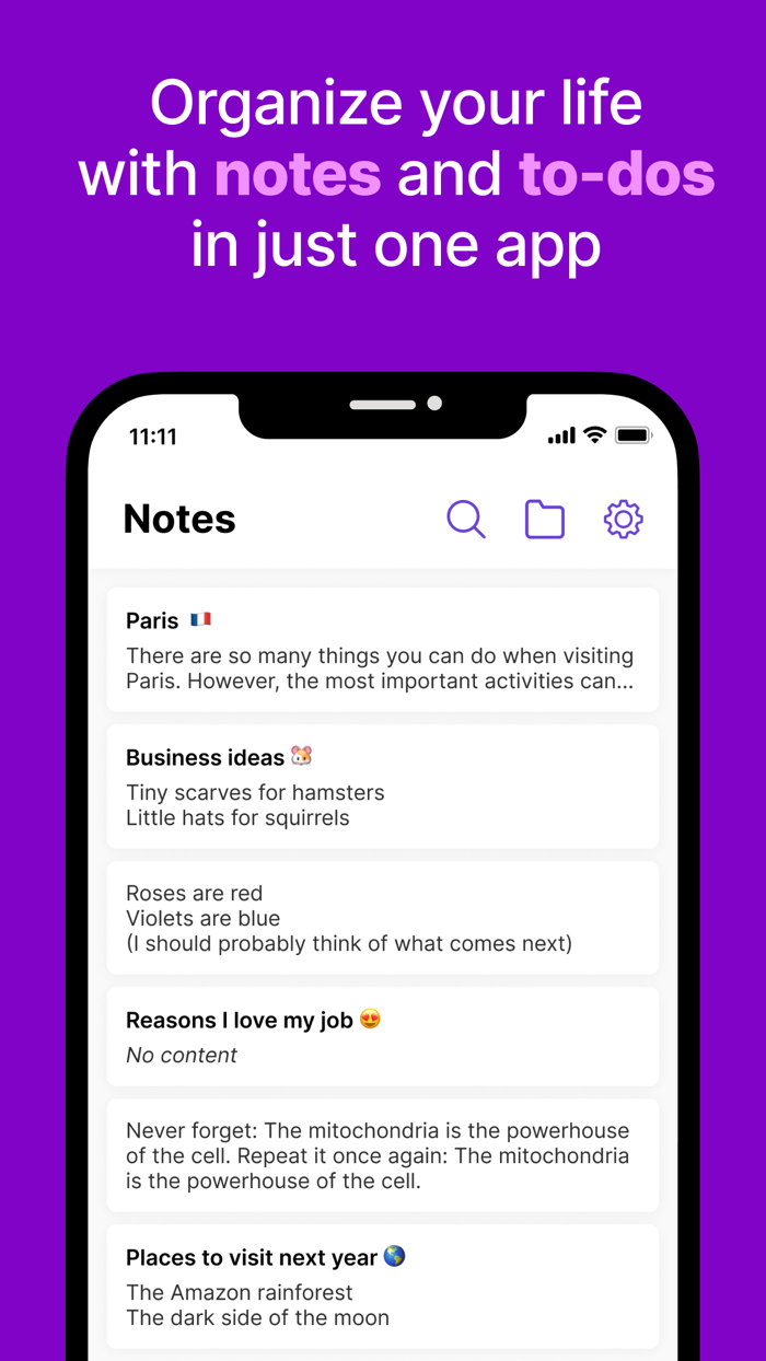 Noteable - Notes and To-Dos