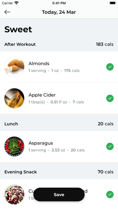 SPZ 720 Fitness Screenshot