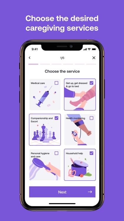 FLEXXI - Care & Help booking