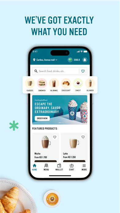 Caribou Coffee Kuwait Screenshot