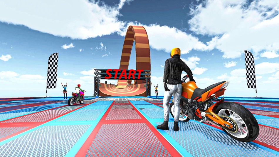 #2. Stunt Bike Mega Ramp Game 3D (iOS) 由: Sidra Zahid