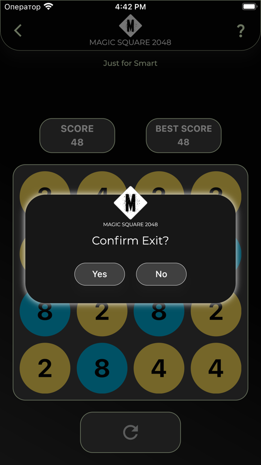 #6. Magic Square 2048 (iOS) By: Andries Vitalie