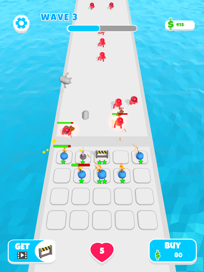 Gun Merge Battle Defense