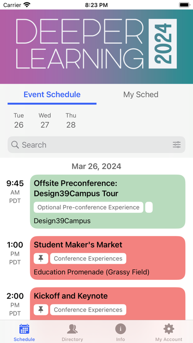 App screenshot