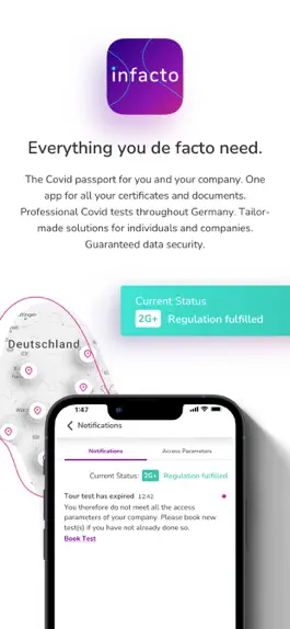 Game screenshot Infacto Covid App mod apk