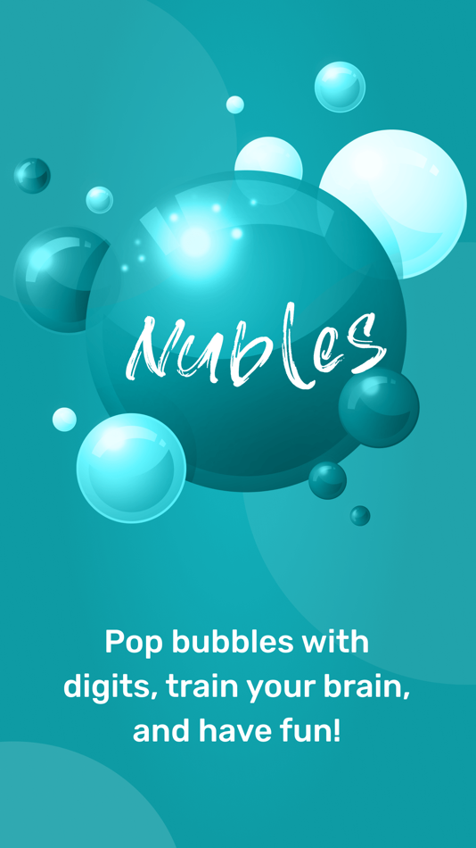 #1. Nubles - Bubble Clicker (iOS) 由: Dzmitry Afanasenka