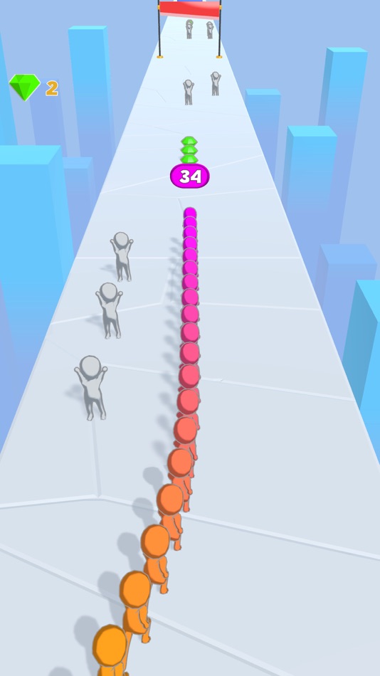 #1. Wormy Crowd (iOS) Podle: Elif Koc