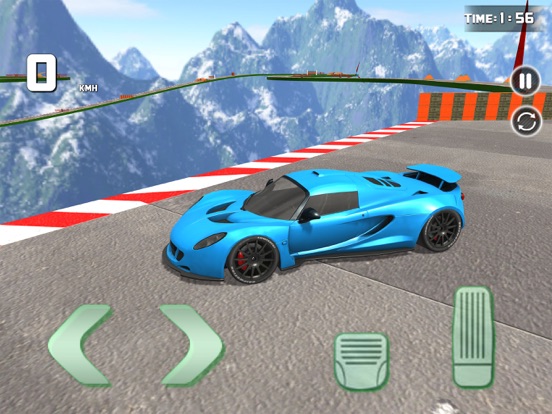 Crazy Mega Ramp Car Stunt iPad screenshot 3 - Games app