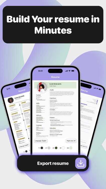 My CV & Resume Builder, Maker