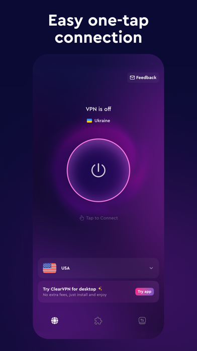 ClearVPN - Secure and Fast VPN Screenshot