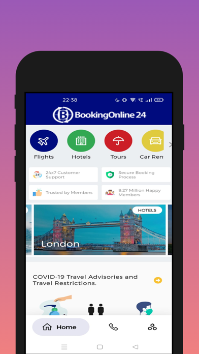 BookingOnline24 Screenshot