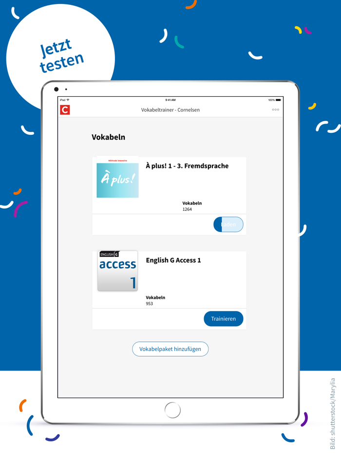 Vokabeltrainer - Cornelsen