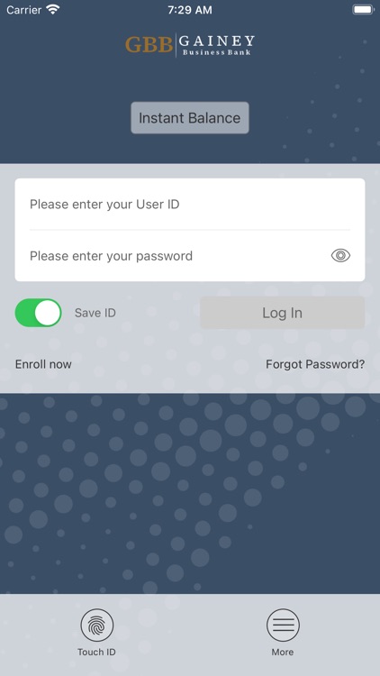 Gainey Business Bank Retail