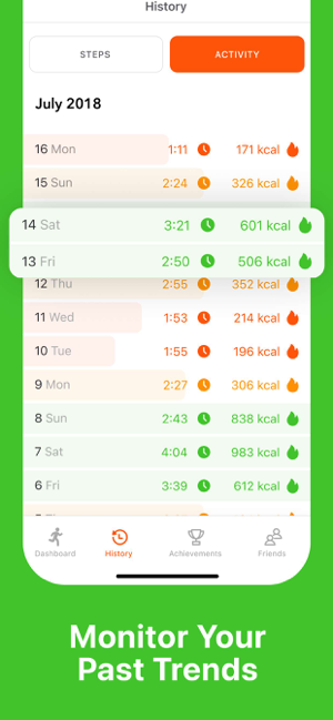 ‎Stepz - Step & Calorie Counter Screenshot