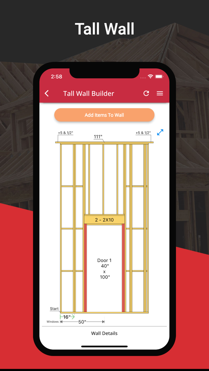 RedX Walls - Wall Builder
