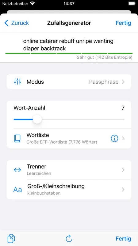 KeePassium Pro (KeePass) screenshot 8 of 9