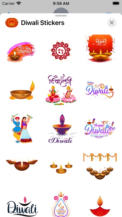 Happy Diwali HD Stickers