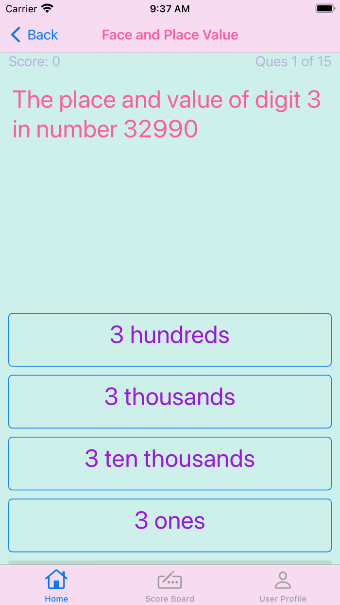 Grade 3 Math and Science