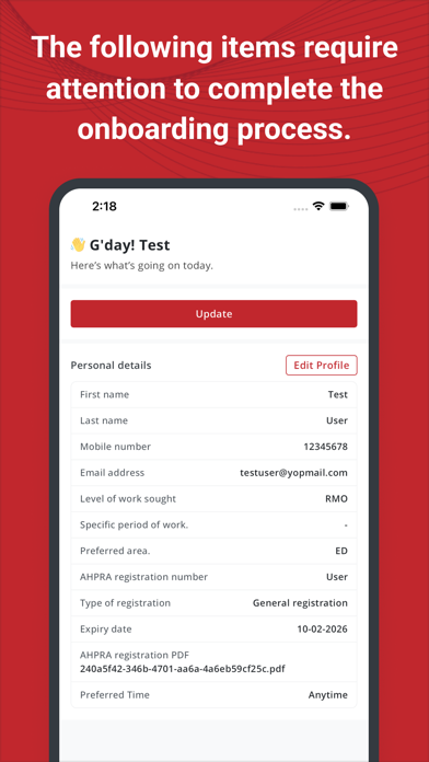 Locumwest Screenshot