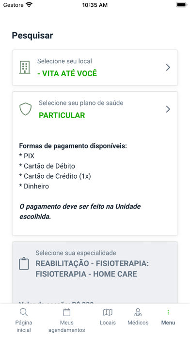 Ortopedia e Fisioterapia Screenshot