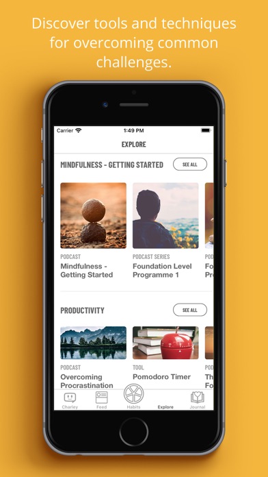 UoS Wellbeing App Screenshot