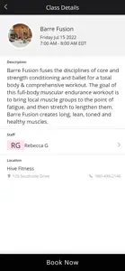 Hive Fitness screenshot #4 for iPhone