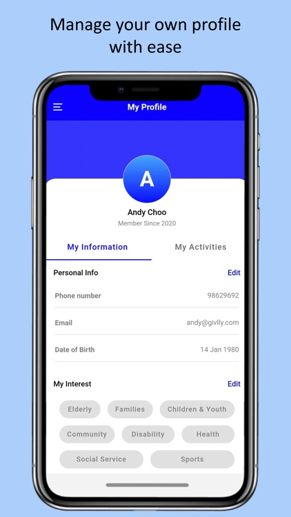 iVolunteer@SHC screenshot-4
