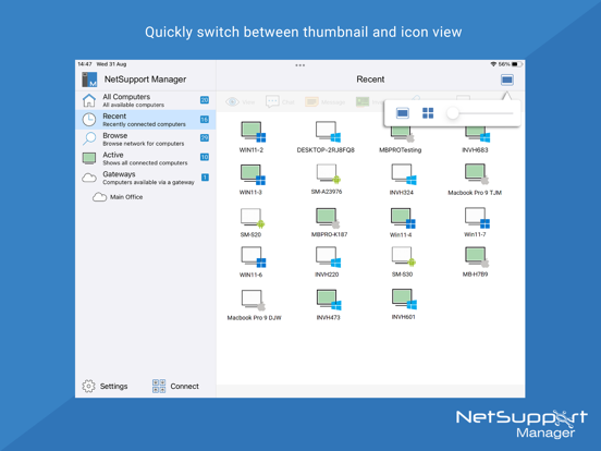 NetSupport Manager Control iPad screenshot 2 - Productivity app