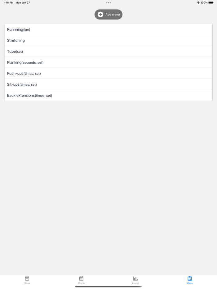 My Training Log Daily