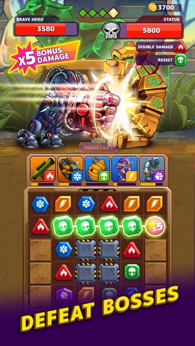 Battle Lines: Puzzle Fighter Screenshot