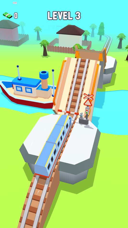 #6. Train Crosser (iOS) Podle: Melih Kavla