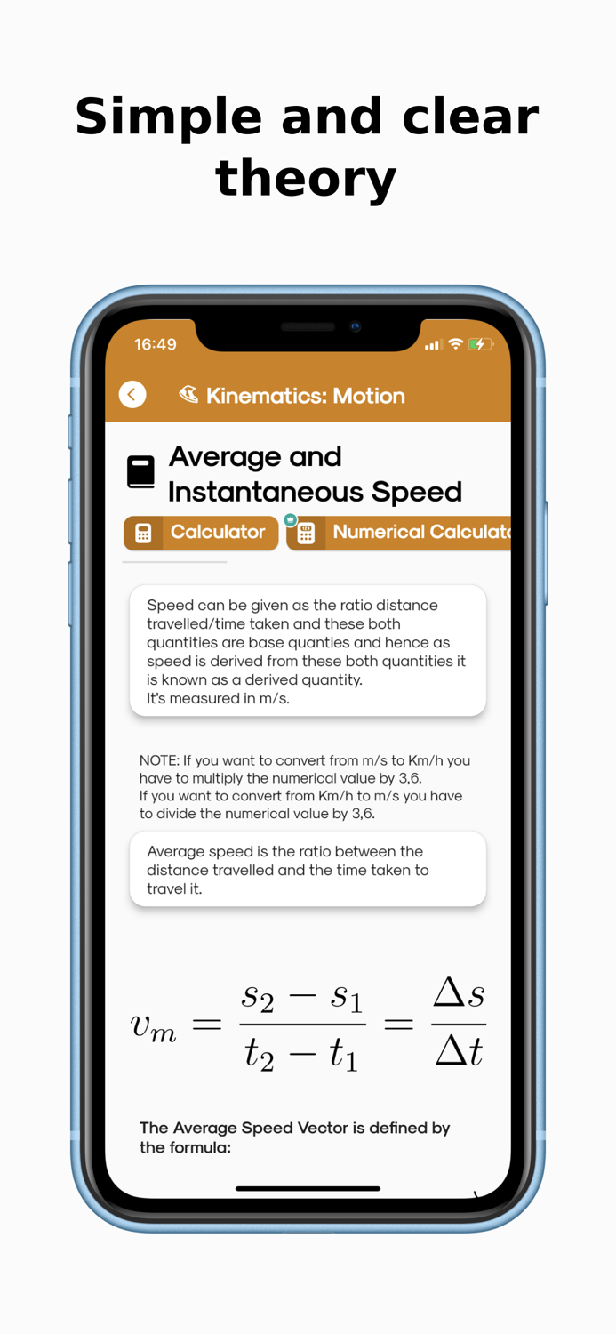 Physics Master - Calculator