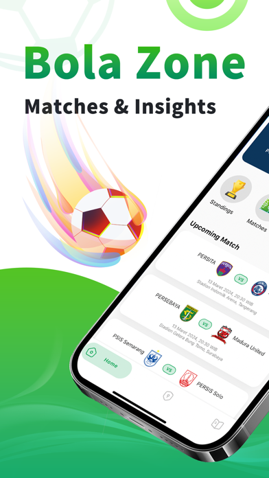 Bola Zone: Matches & Insights Screenshot