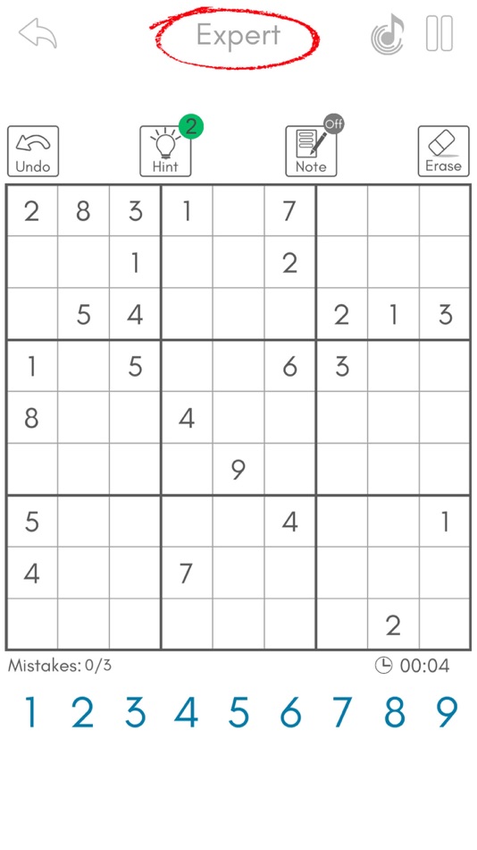 #4. Sudoku King™ - Daily Puzzle (iOS) 由: GAMETION GLOBAL TECHNOLOGIES PTE LIMITED