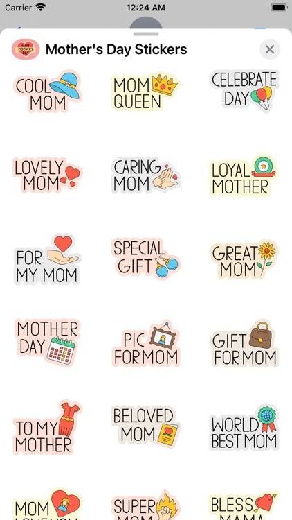 Mother's Day Stickers 2024 screenshot-5