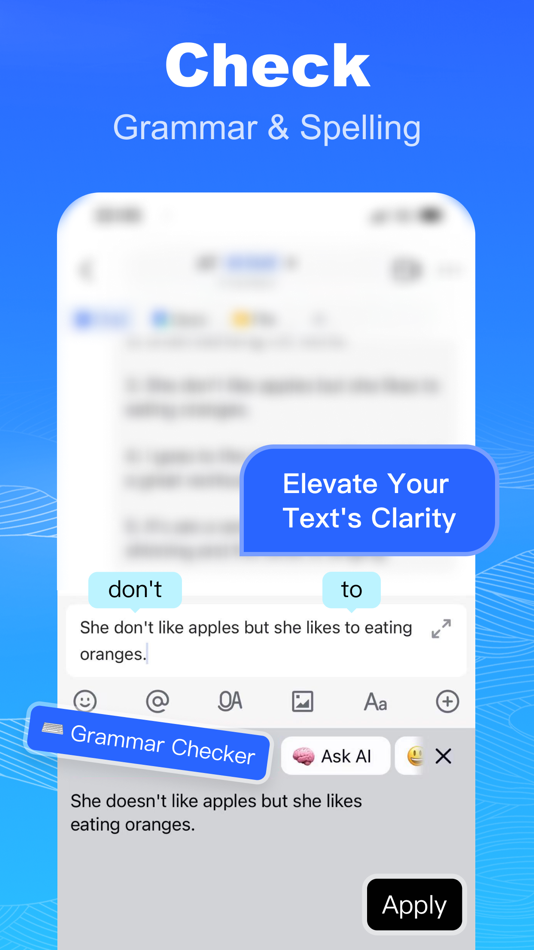 #2. AI Keyboard - Grammar & Writer (iOS) 由: APTE Ltd
