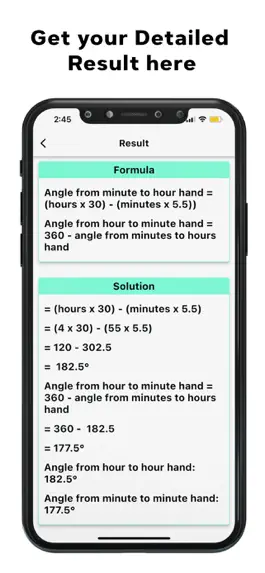Game screenshot Clock Angle Calculator hack