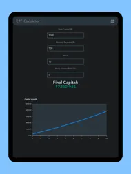 ETF Calculator ipad bilder 0